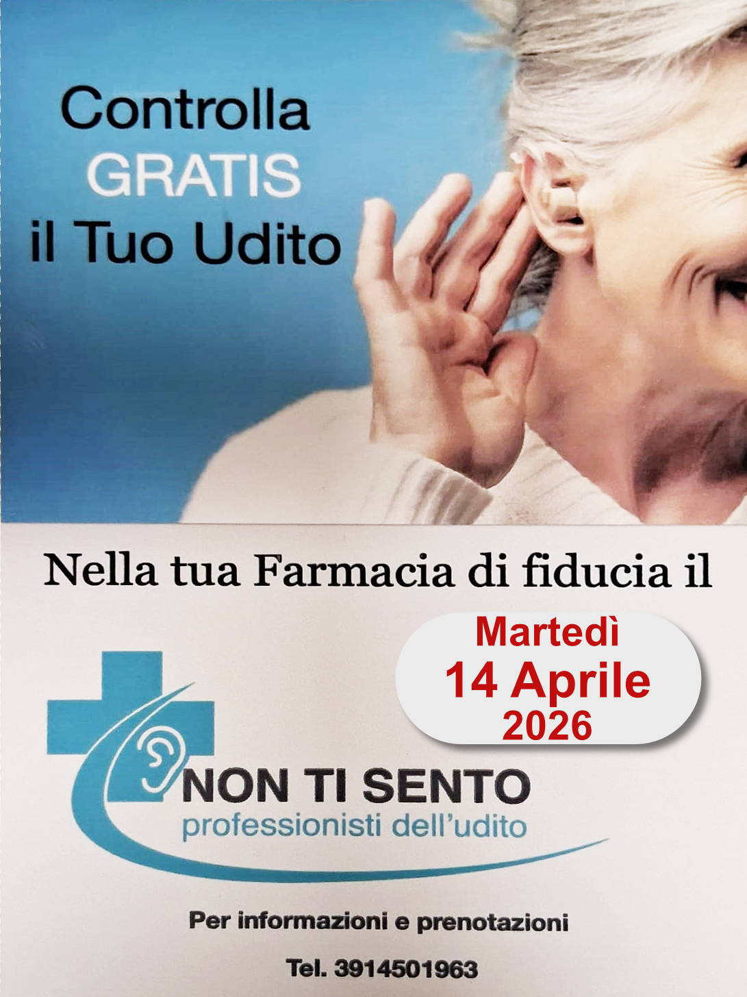 TEST UDITO non ti sento 14 4 26